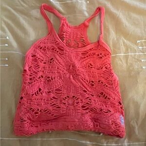 Free People Movement Happiness runs floral crop M/L